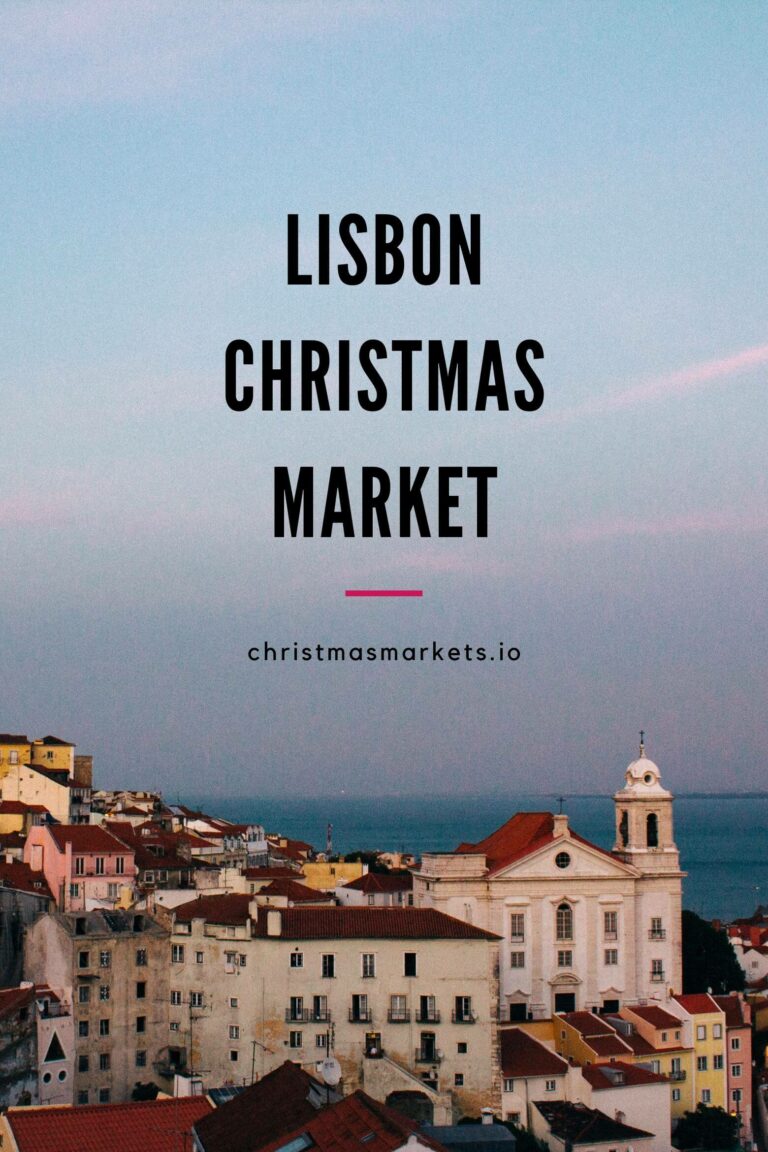 Lisbon Christmas Market 2023 December in the Sun