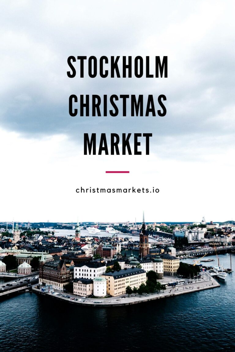 Stockholm Christmas Market 2024 Gamla Stan Dates