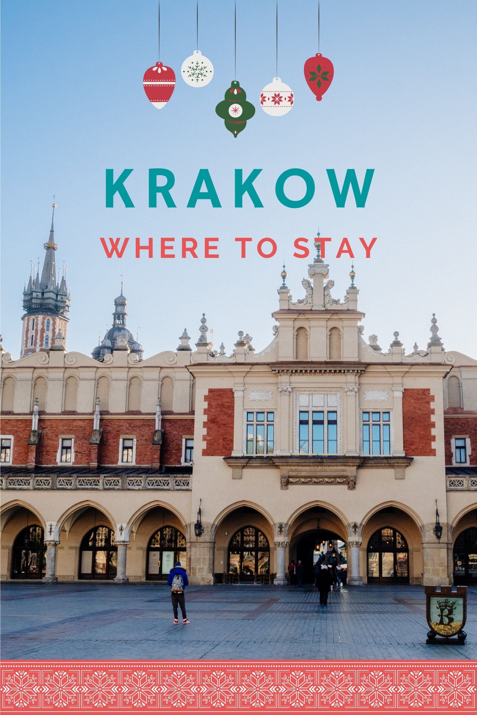 Krakow Cloth Hall at Christmas