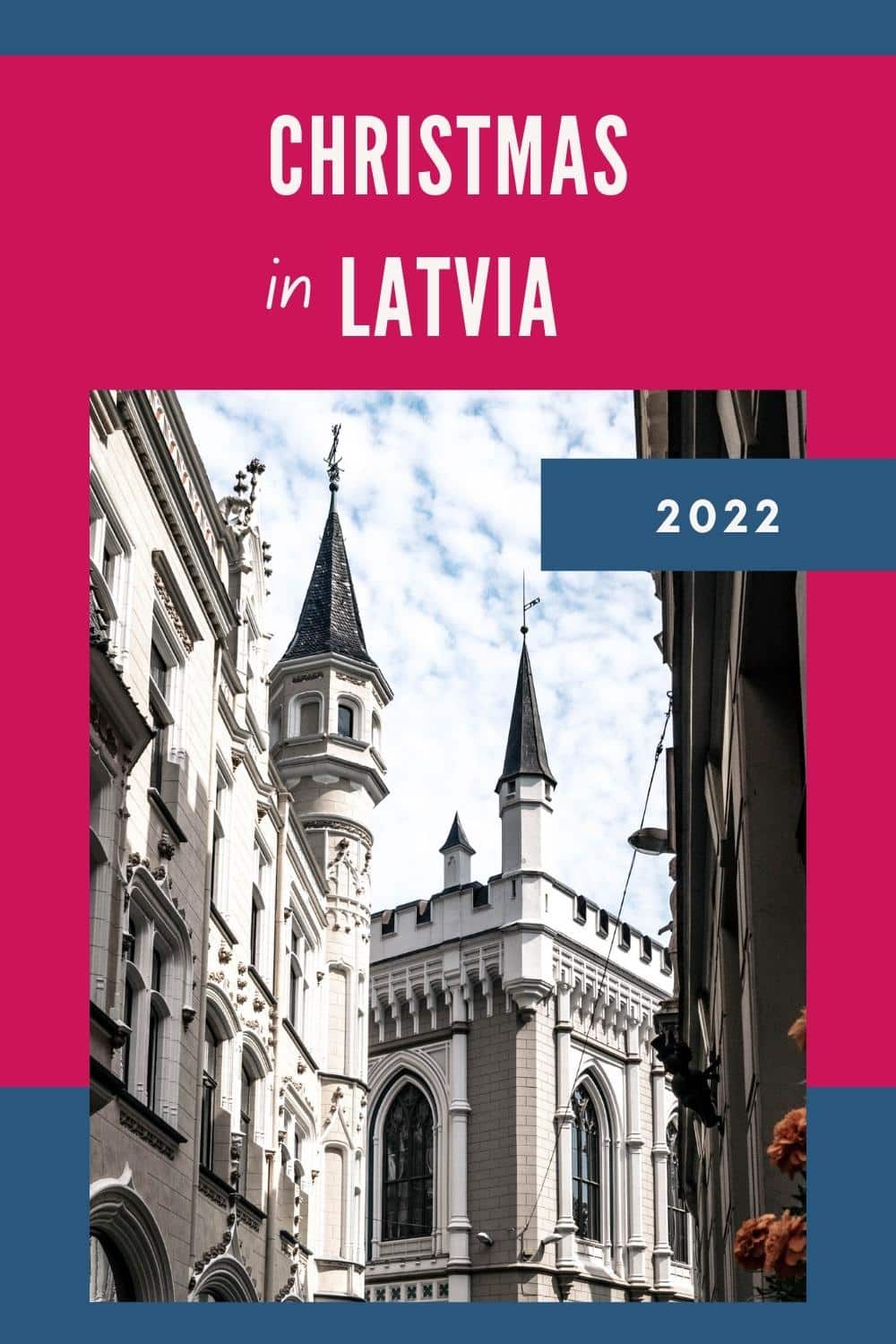 Historic buildings in the centre of Riga, Latvia