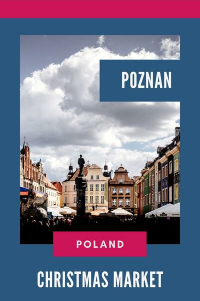 Poznan's main market square in Poland.