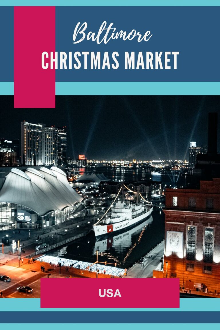 Baltimore Christmas Village Market 2023 West Shore Park