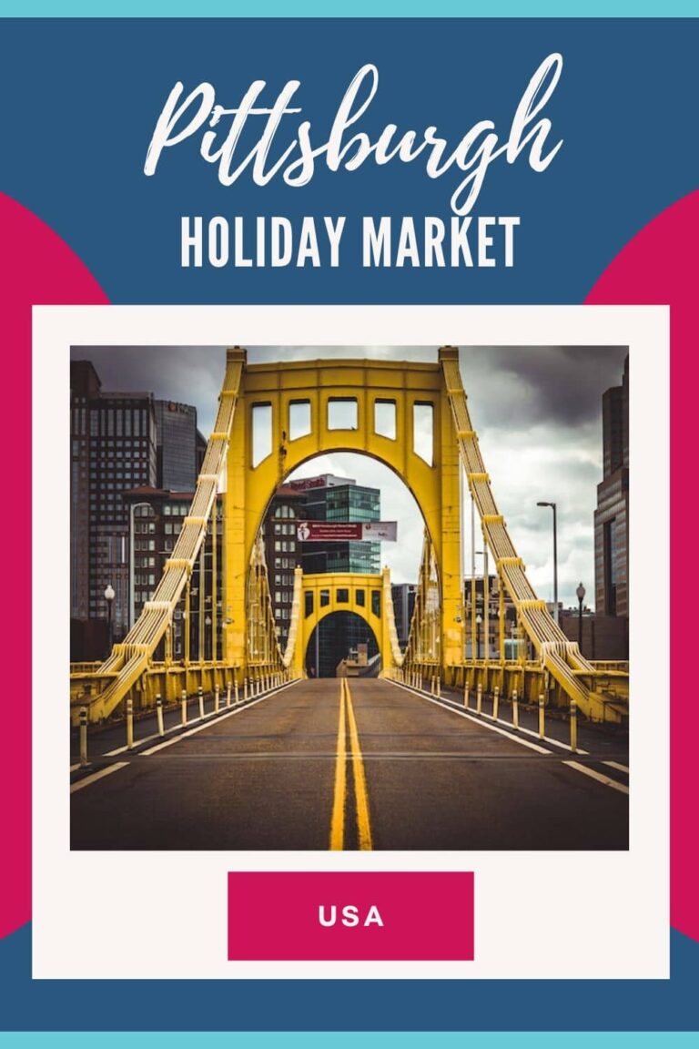 Pittsburgh Holiday Market 2024 Dates at Market Square